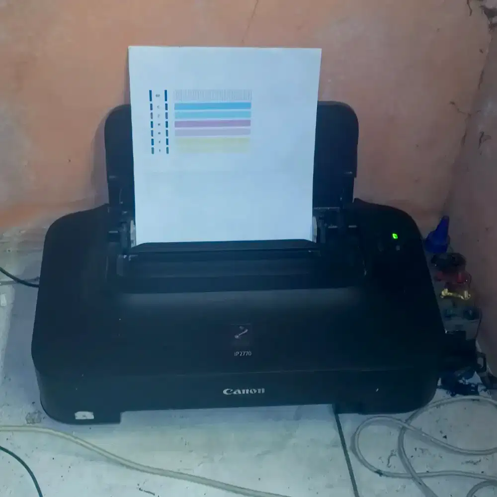 Printer second infus canon ip2770 no minus