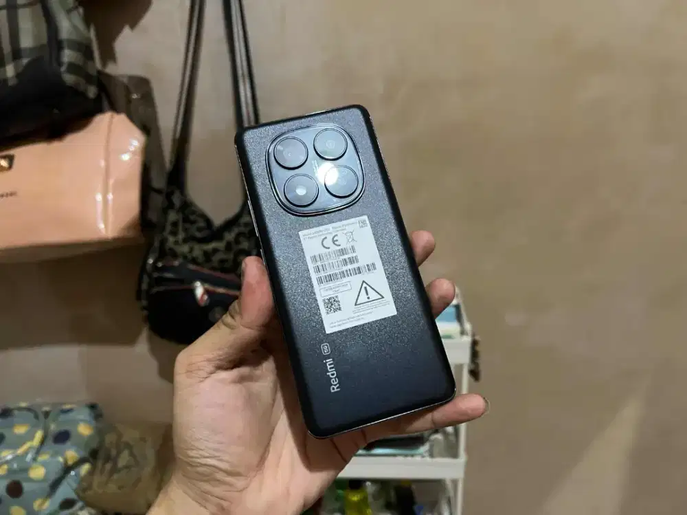 Redmi Note 14 pro black 12/512 sebulan pake