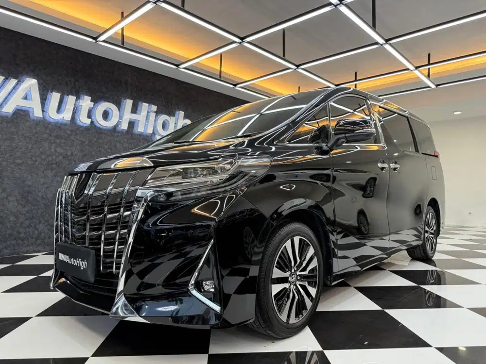 DP10% [Km17.000] Alphard G 2022 Black Reg 2023 #AUTOHIGH