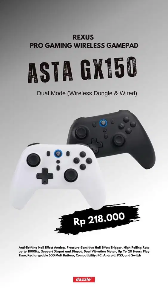 Rexus Asta Gx150 gamepad