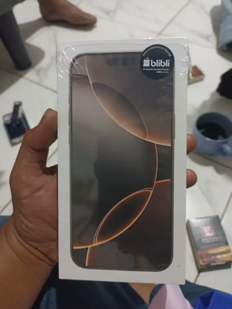 Iphone 16 pro max 256gb resmi NEW SEGEL