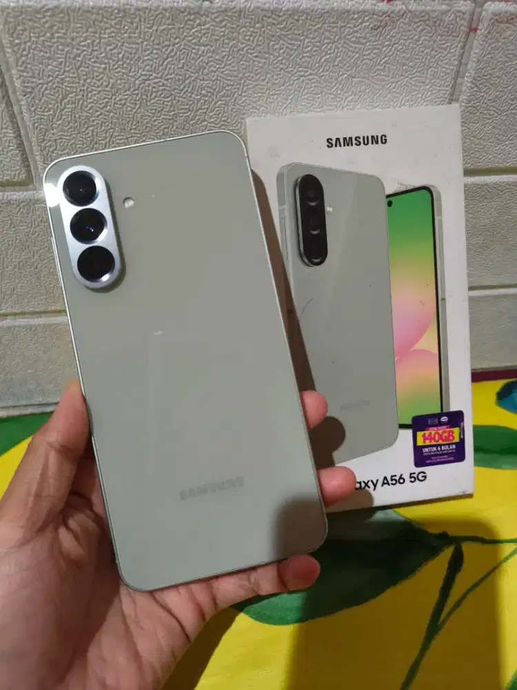 SAMSUNG A56 5G RAM 8/256 MULUS LENGKAP MASIH GARANSI