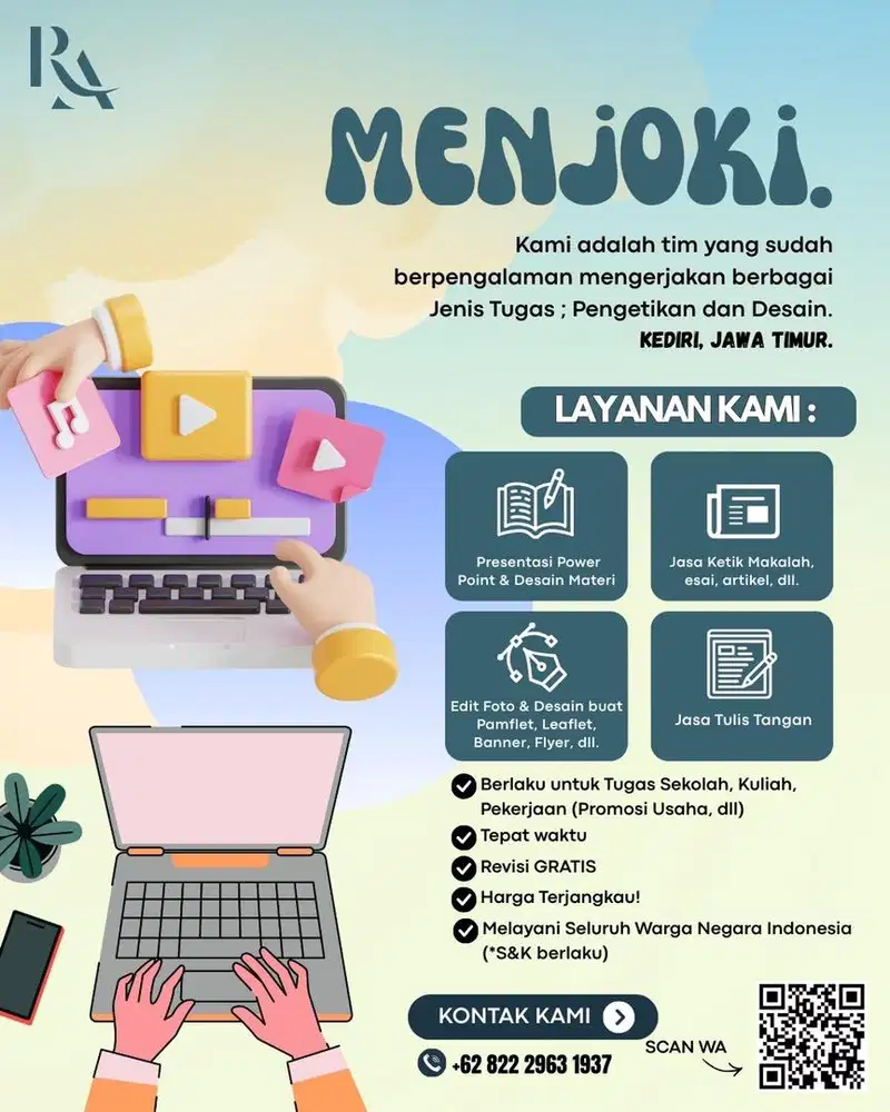 Jasa Joki Tugas Sekolah, Kuliah, Pekerjaan