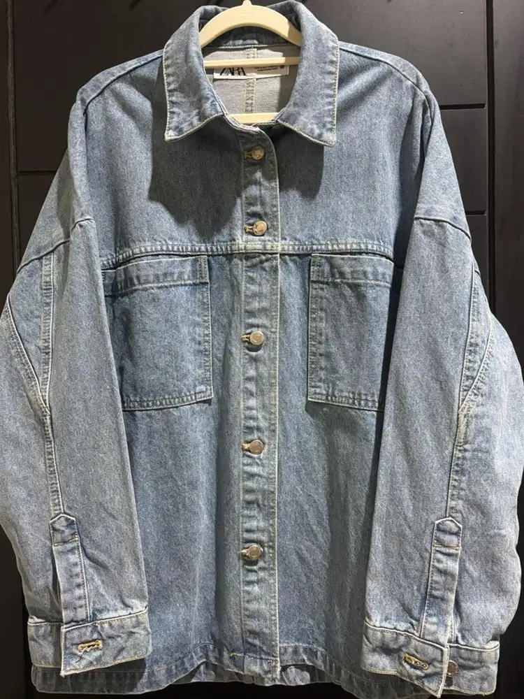 Jacket Denim Zara Oversize (new)