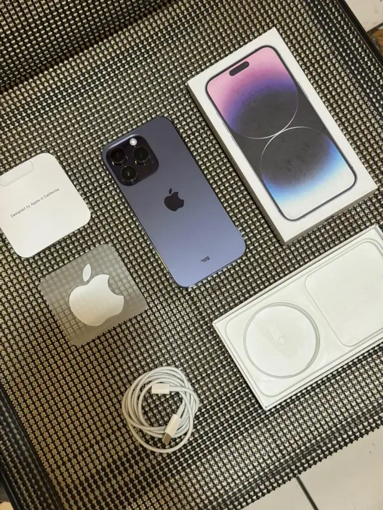 Iphone 14 pro 256gb cukai resmi fullset nominus