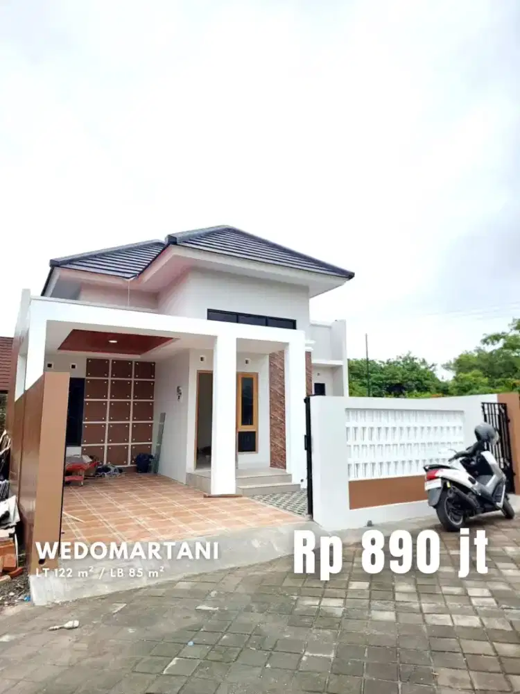 Dijual Rumah Baru Desain Idaman di Wedomartani