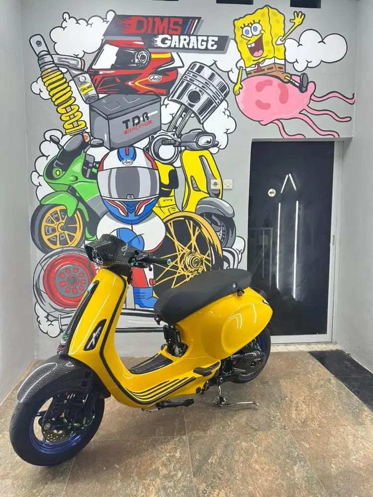 Vespa Sprint 2016 Full Mods