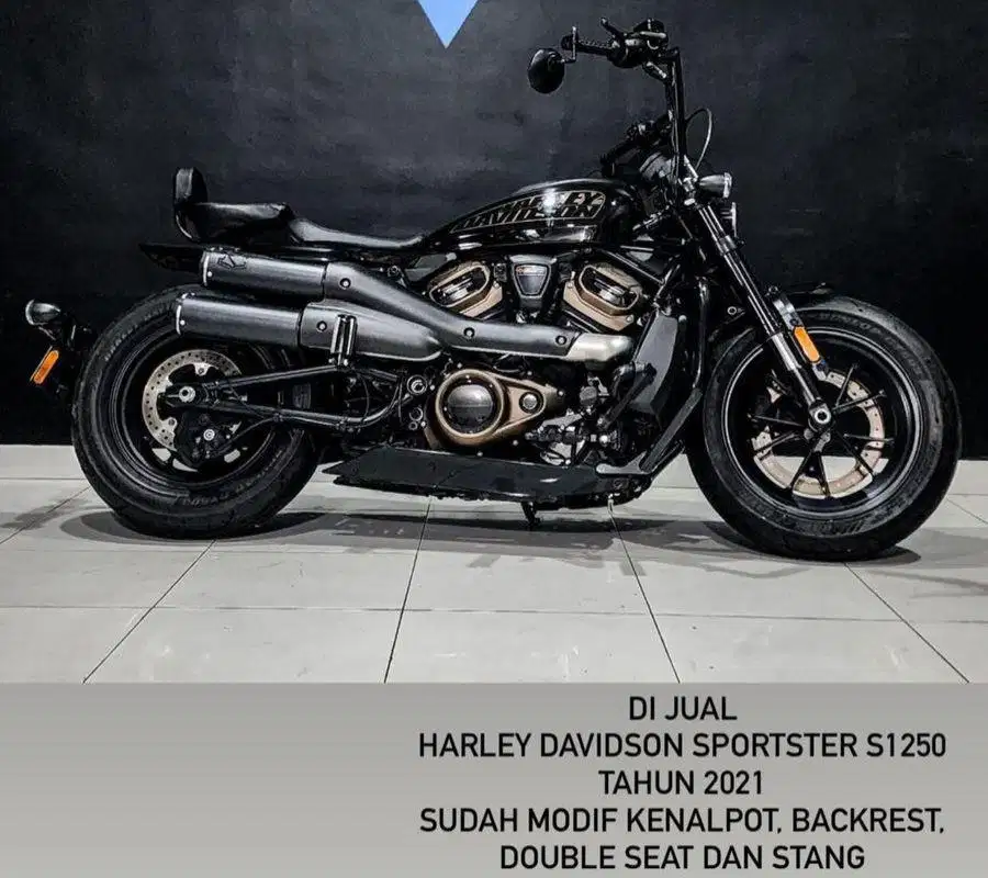 Harley Davidson Sportster S 1250 2021 Hitam