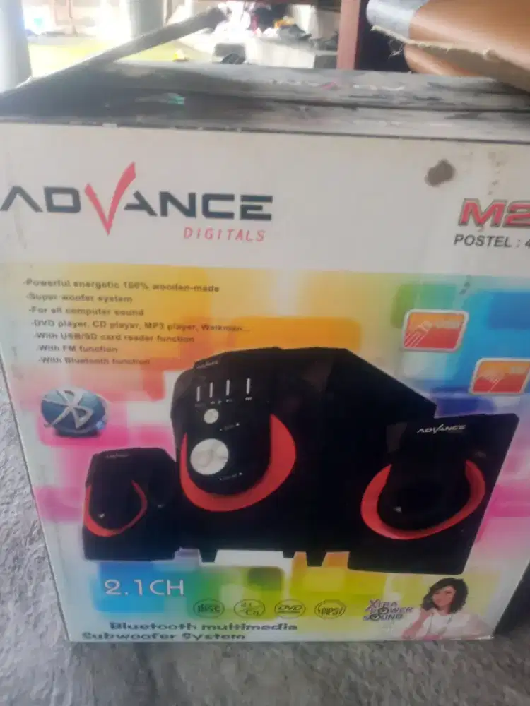 Speaker aktip merk ADVENCE digital