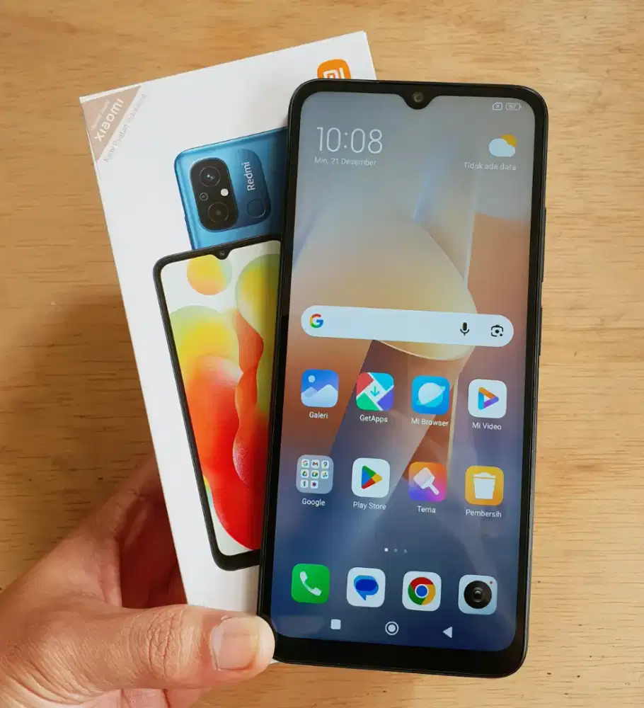 Redmi 12C 4+4/128 fullset segel