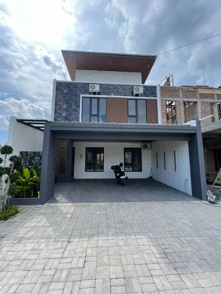 rumah furnish dalam cluster pokoh jl tajem dekat stadion maguwoharjo