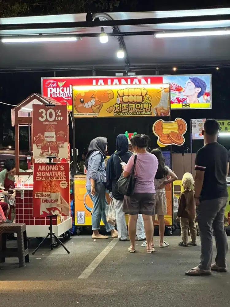 Oper Kemitraan Franchise Yummy Coin Cheese Pancake