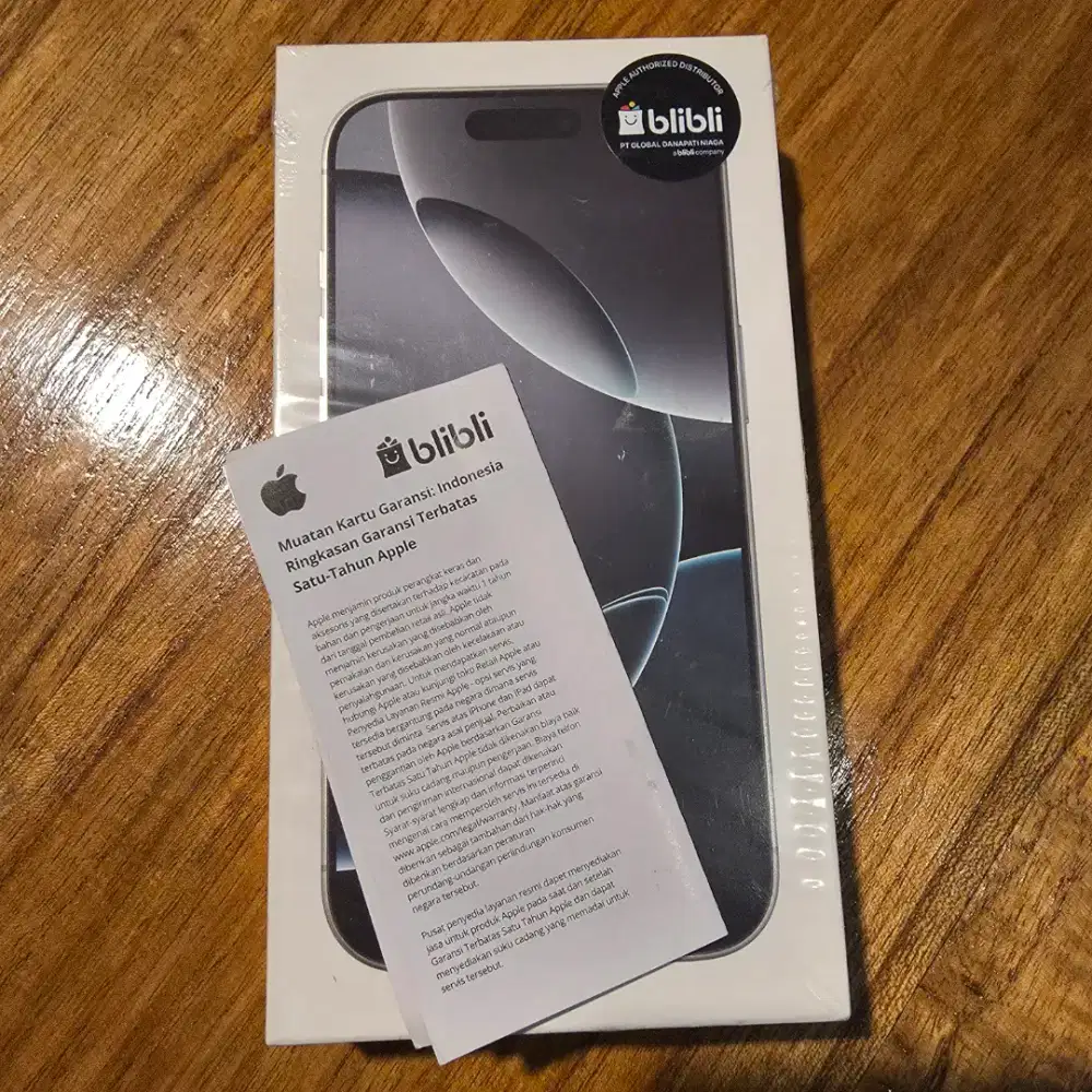 IPHONE 16 PRO 128GB IBOX NEW RESMI BNIB SEGEL