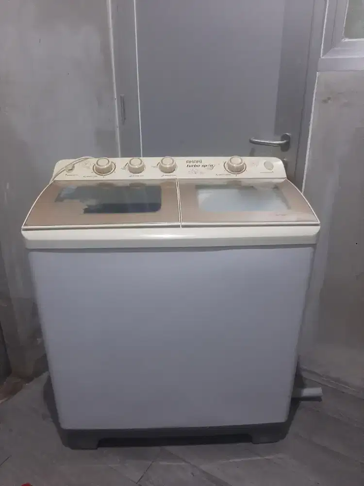 Jual mesin cuci merk akari kpsitas 10kg fungsi normal
