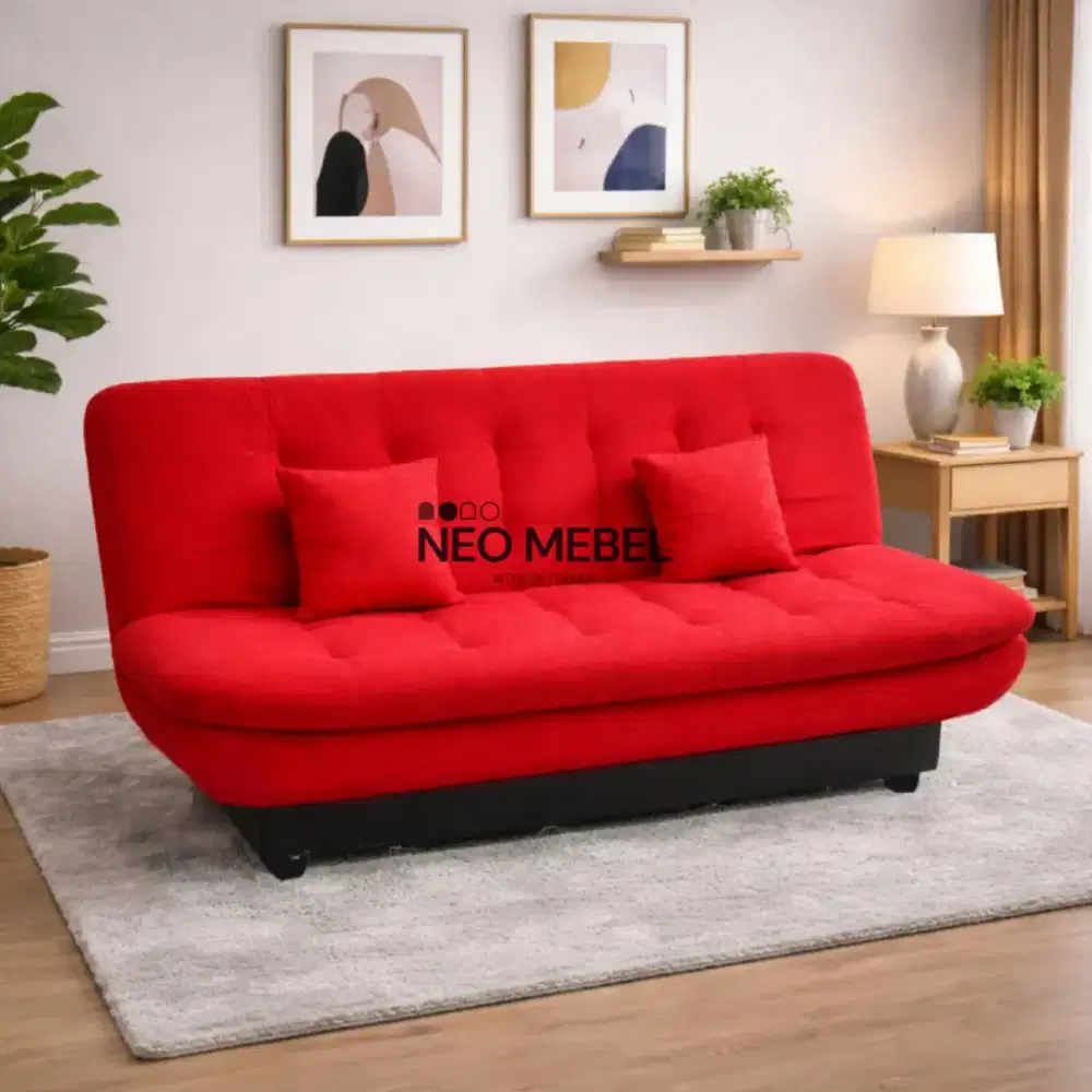 Sofa ruang tamu. Bisa dilipat. Sofa tidur, sofa bed, sofa santai.
