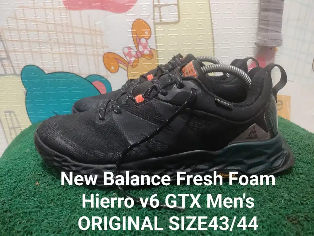 New balance Fresh Foam Hierro v6 GTX Men's Original SIZE43/44(28cm)