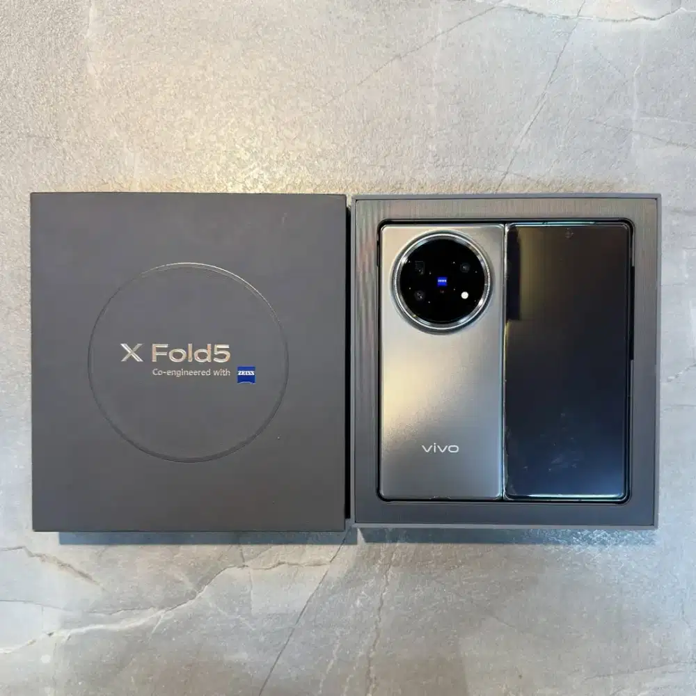 Vivo X Fold 5 Resmi RAM 32GB/512 Fullset Like New not 200 300 pro