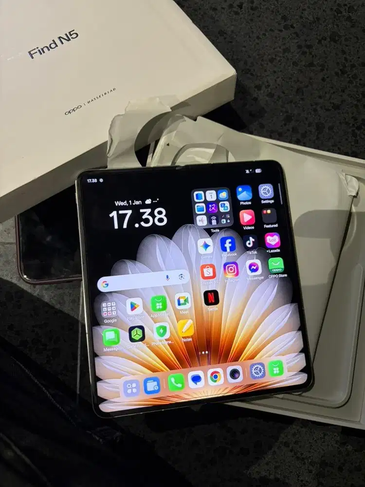 Oppo Find N5 16/512 Fullset Garansi Inter