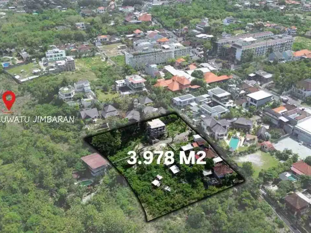 Tanah View Laut Uluwatu Jimbaran Kawasan Hotel dan Vila