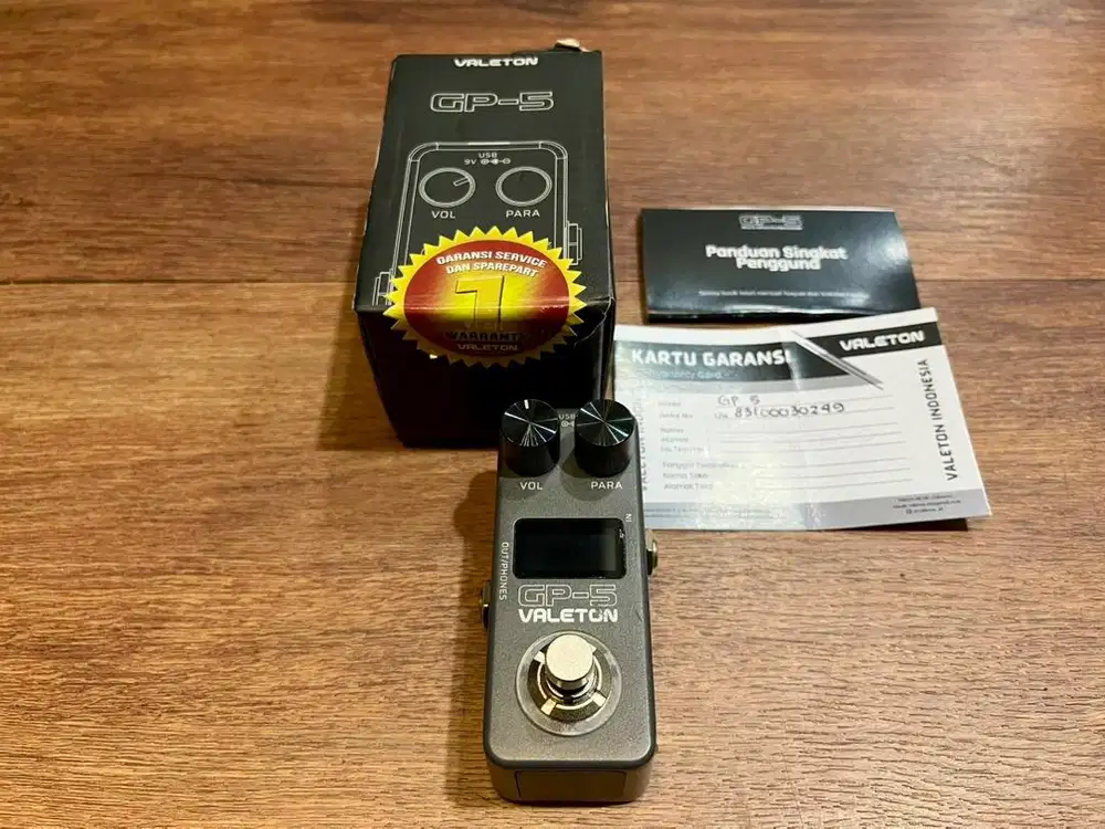 Valeton GP-5 Multi-FX Amp And IR Loader Mini Pedal