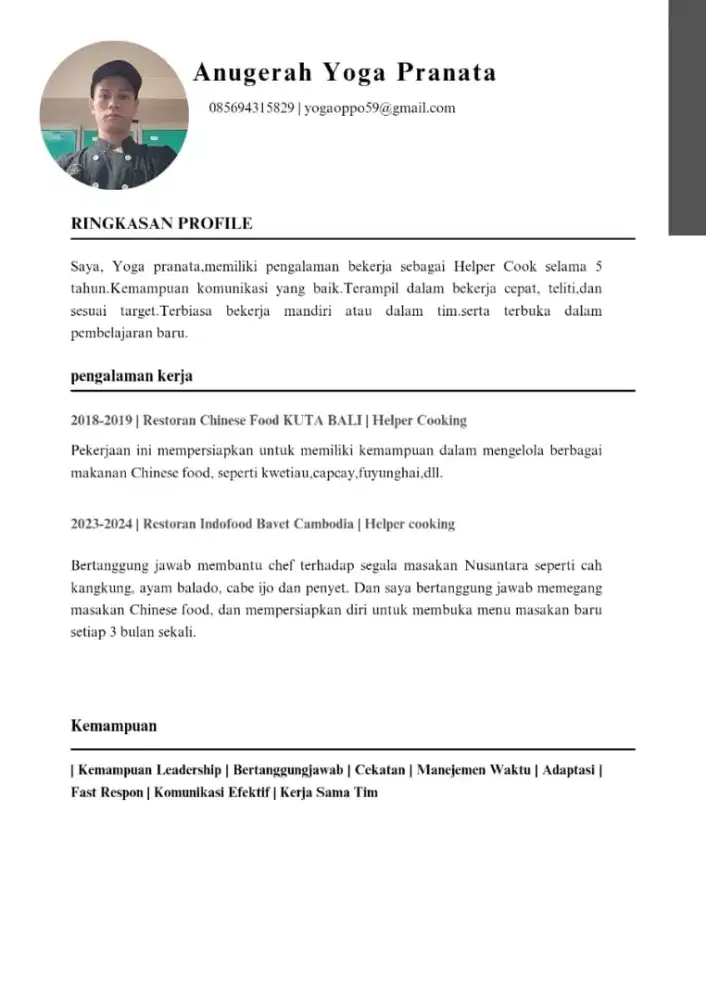 sedang mencari pekerjaan