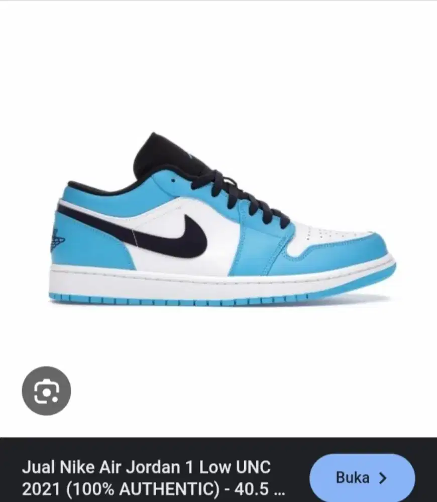 Jual sepatu nike jordan 1 low unc