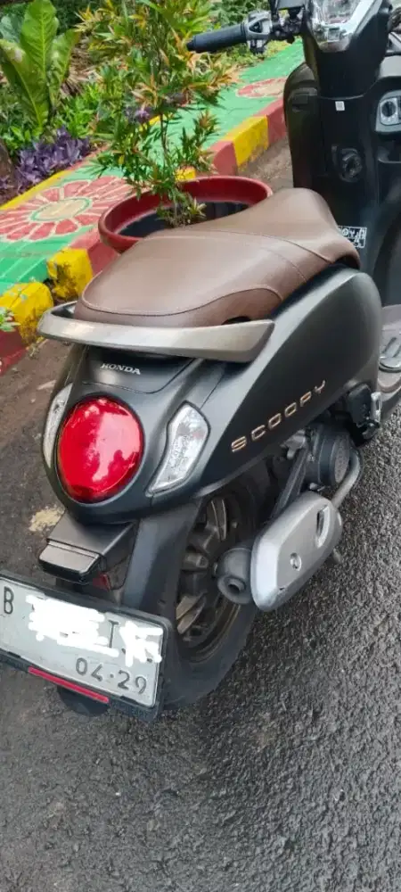 Dijual Honda Scoopy Prestige hitam 2024 ke pemakai langsung