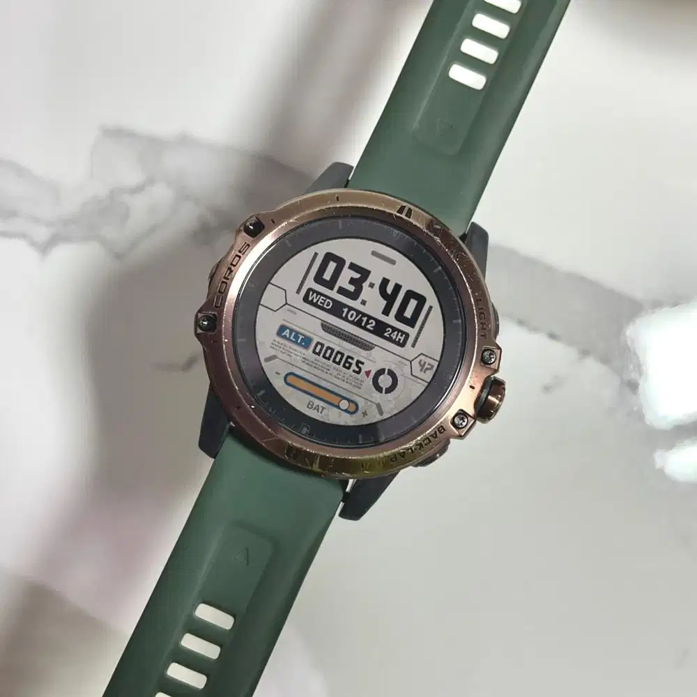 Coros Vertix Mountain Hunter not garmin