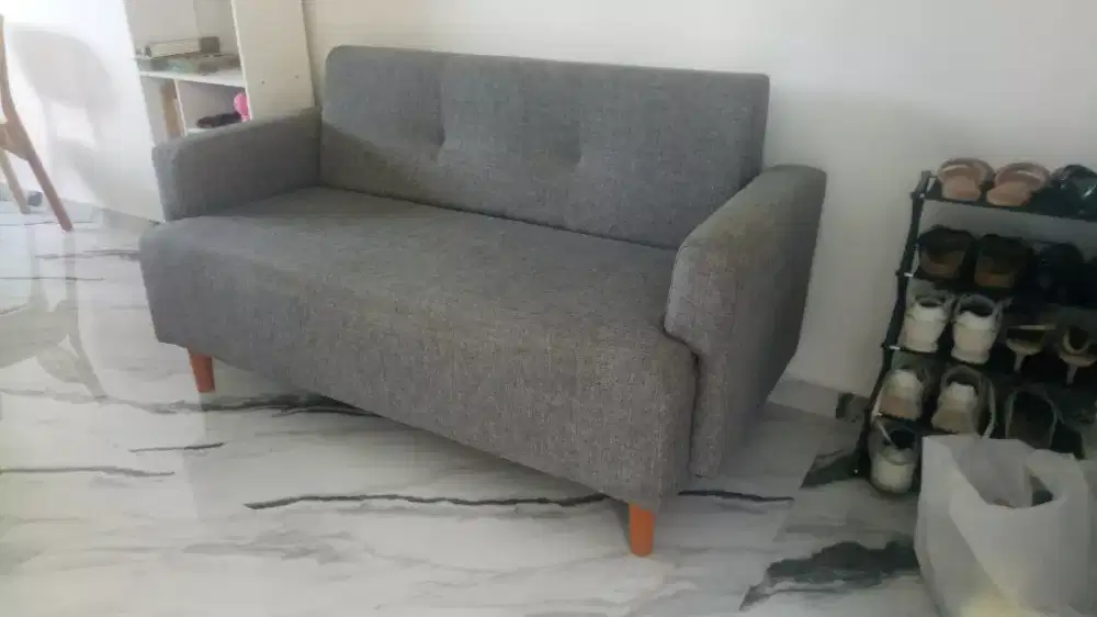 Obral sofa 2 dudukan ukuran 140x80