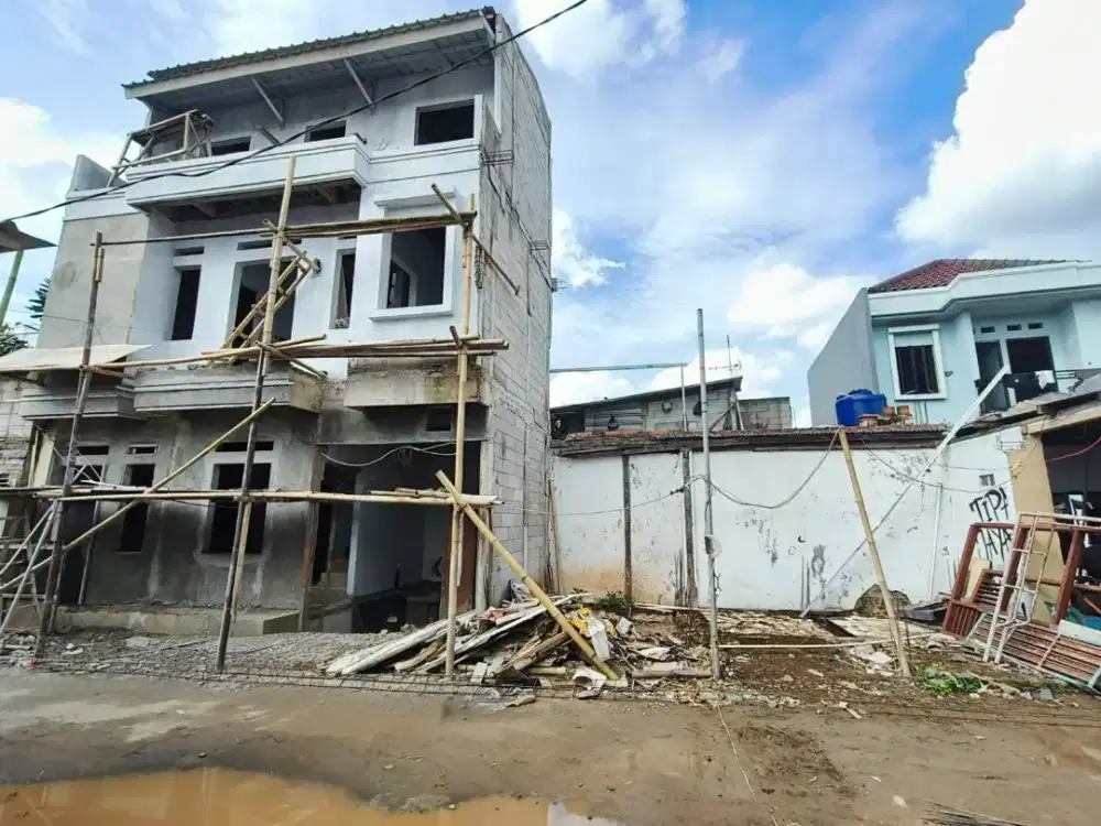 Rumah dijual 3tingkat(indent)450jt Tipar Cimanggis Depok