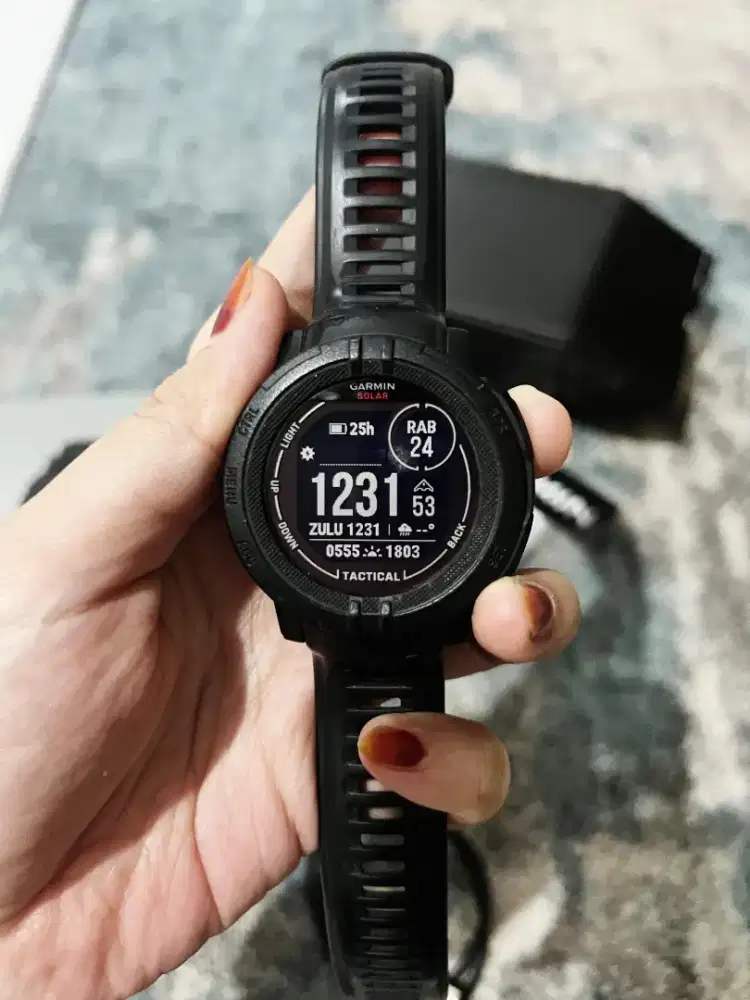 Garmin instinct 2 solar tactical bekas murah