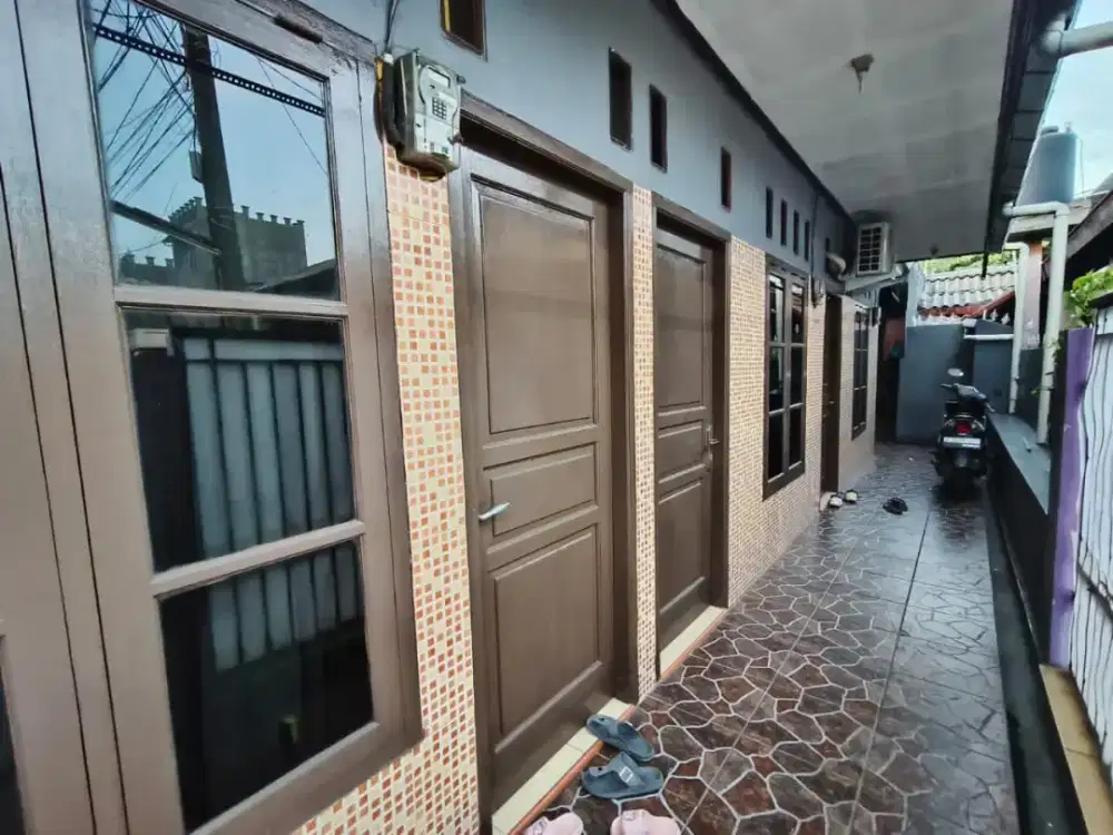 Kontrakan dijual cepat 4pintu(500) Mekarsari Cimanggis Depok
