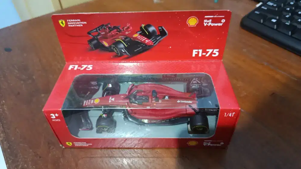 Diecast Shell Ferrari F1-75