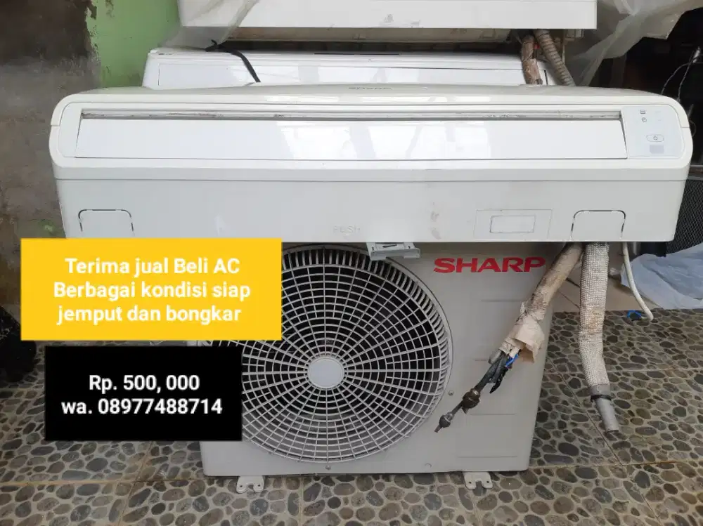 Terima AC Berbagai kondisi siap jemput dan bongkar