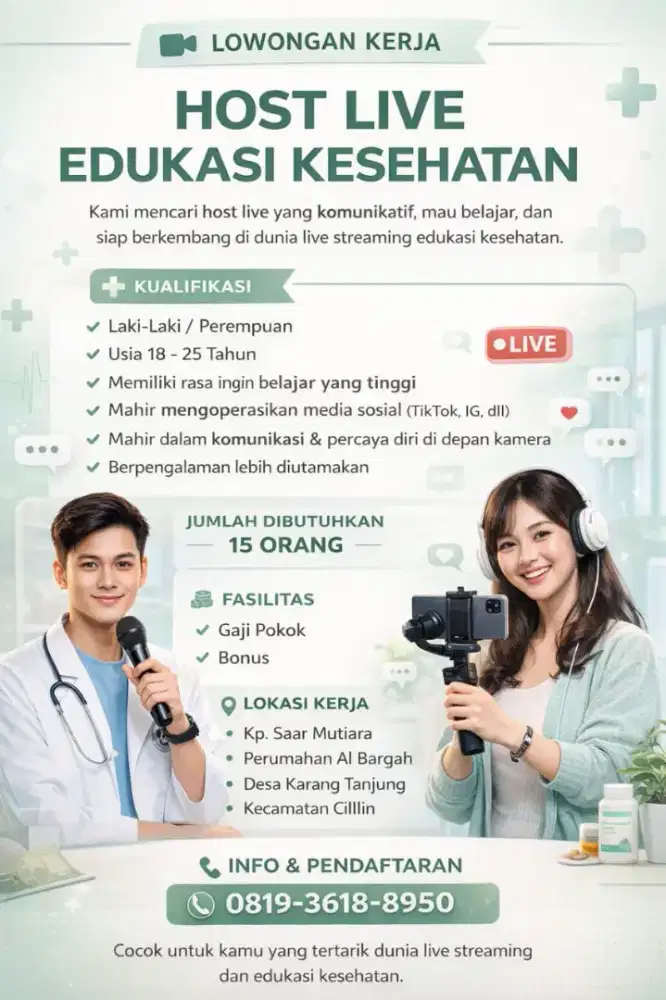 LOKER HOST LIVE TIKTOK