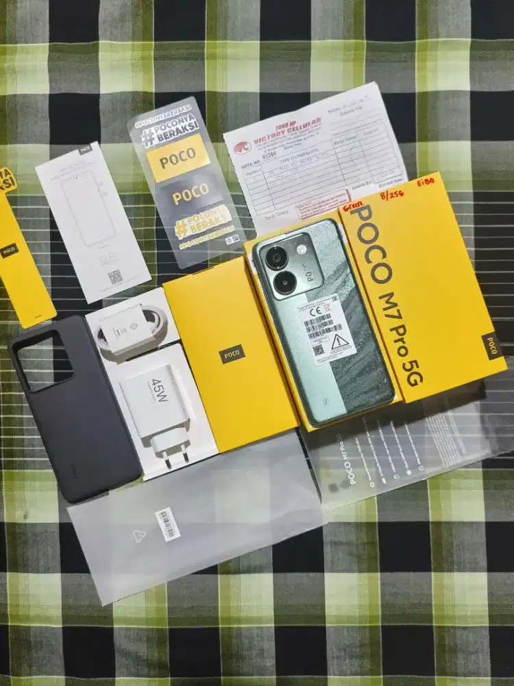 Poco M7 Pro 5G 8gb/256gb Baru 4hari