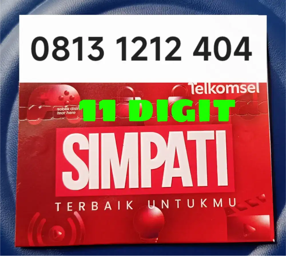 Nomor Cantik 11 digit Simpati Telkomsel - nomor hoki