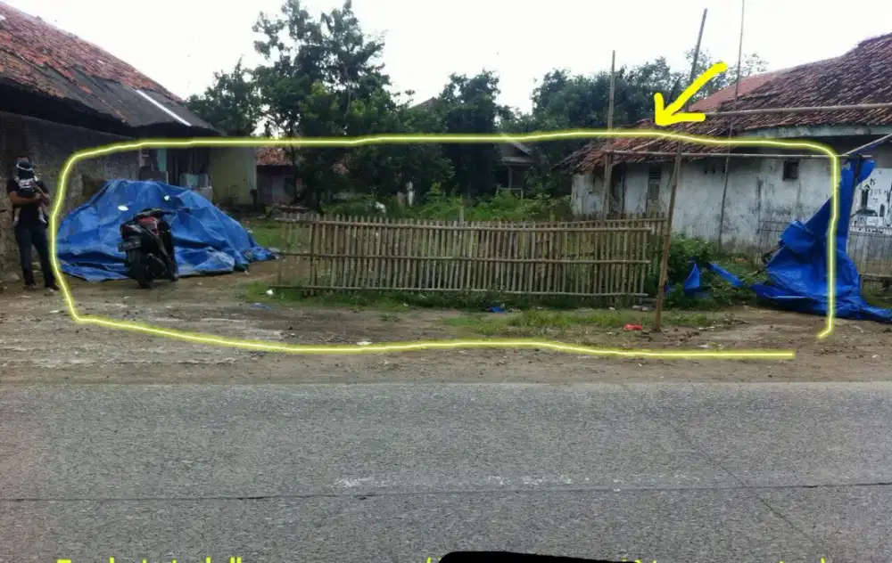 JUAL CEPAT - SHM STRATEGIS satu²nya lahan kosong ramai penduduk