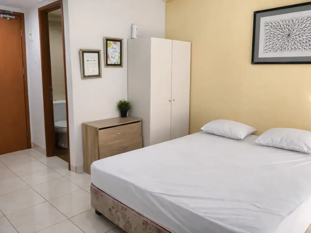 Disewakan termurah Margonda Residenc 5 Depok Studio Furnish