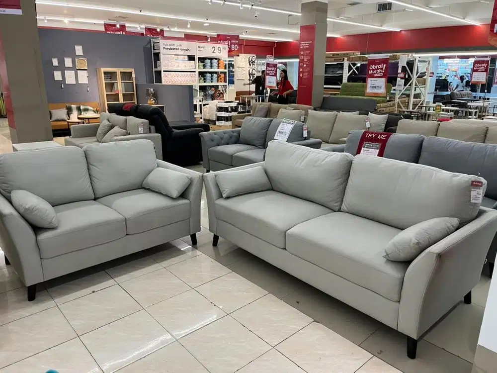 Sofa Set 3+2 Seater Murah