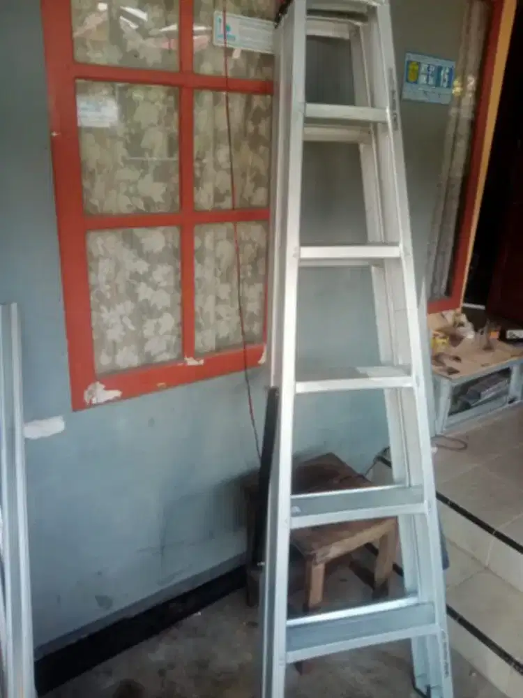 Bismilah jual tangga lipat bajaringan khusus buka tutup