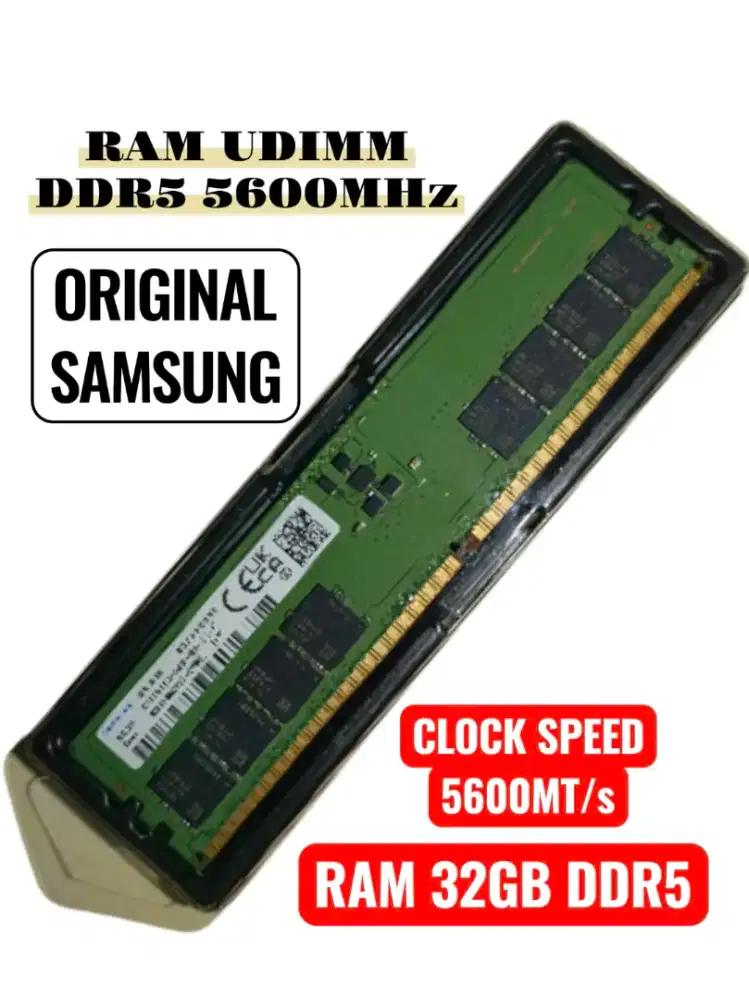 RAM 32GB DDR5 5600MHz PC5-5600B ORIGINAL SAMSUNG MEMORY PC