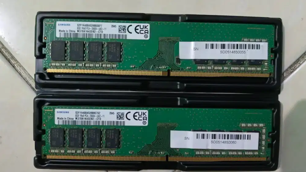 RAM 16GB (2x8GB) DDR4 2666V ORIGINAL SAMSUNG MEMORY PC