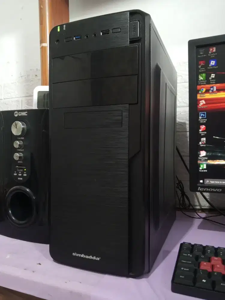 Cpu gaming intel core i5 + vga amd + ram 8gb...cpu only