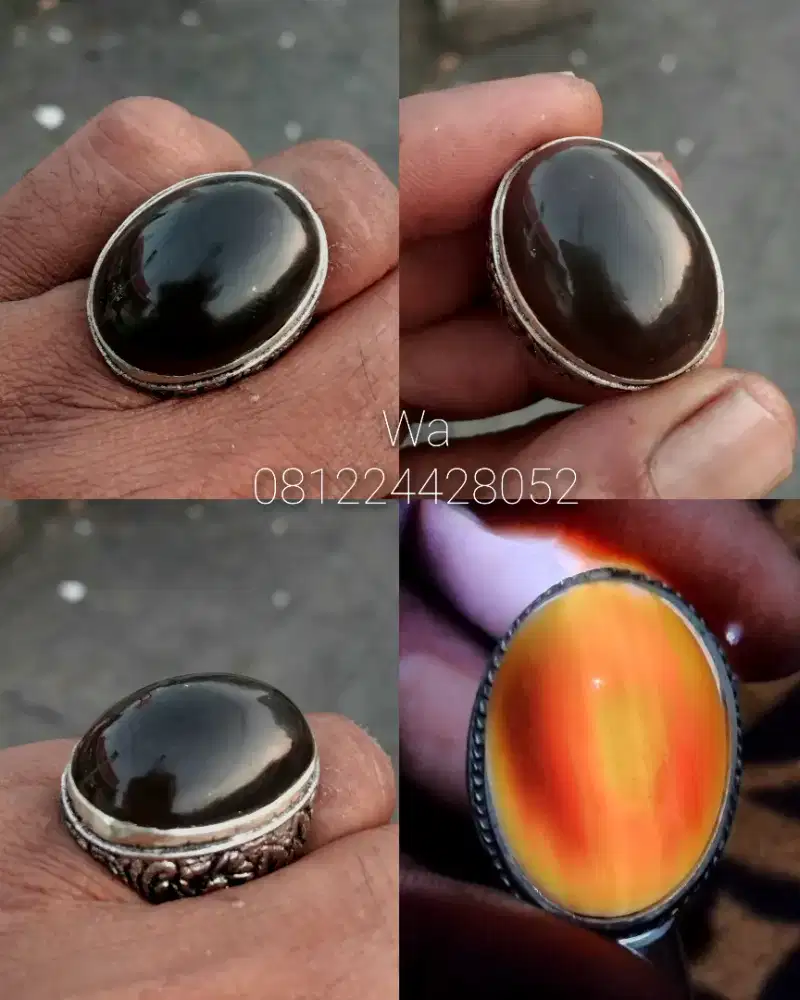 Batu Fosil Galih Kelor Kristal