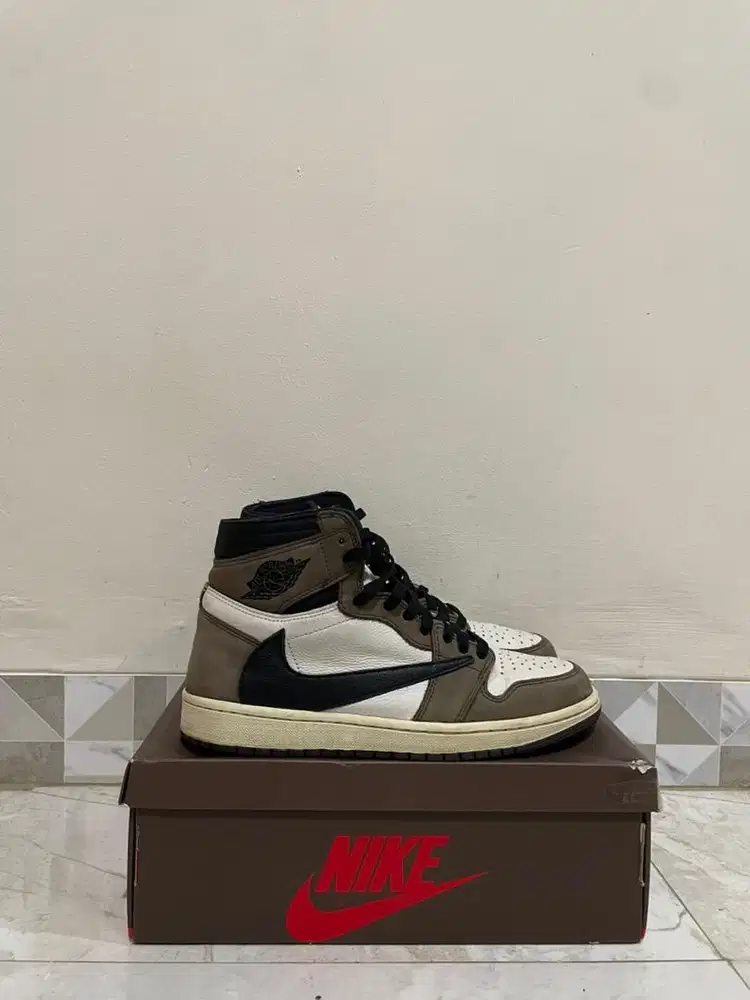 Nike Air Jordan 1 High Travis Scott Mocha Original 100%