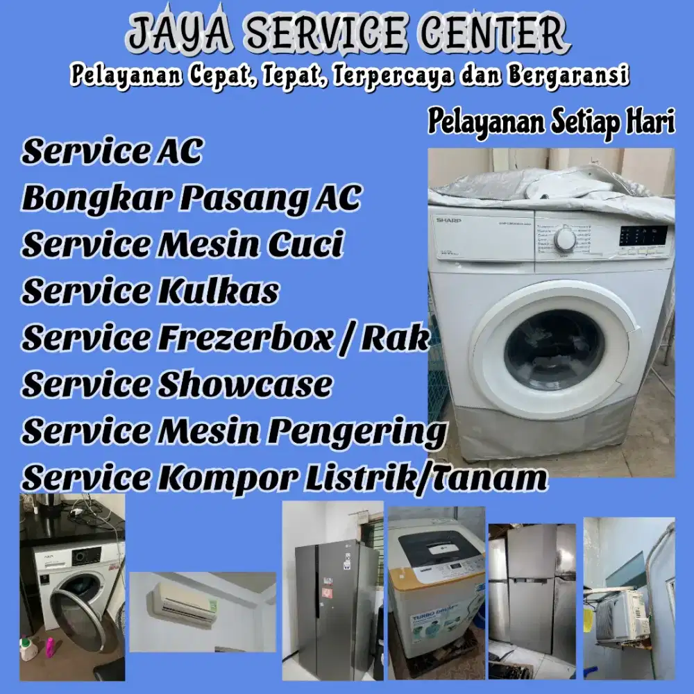 Service AC Bongkar Pasang AC Servis Mesin Cuci Kulkas Frezer Citraland