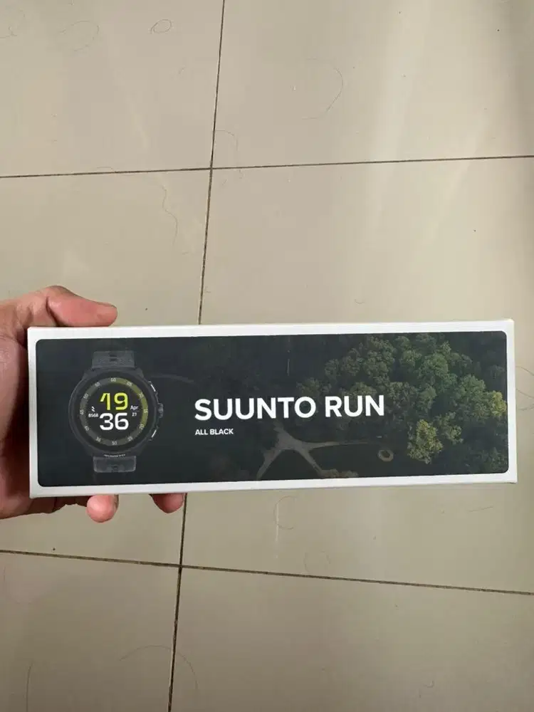 Suunto Run GPS Lightweight Sports Watch Black
