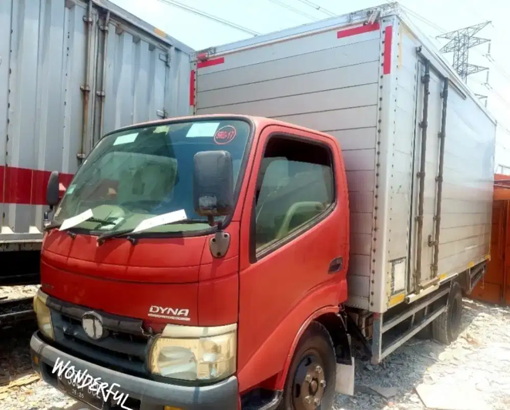 Toyota Dyna Rino 6ban PS110 Box Alum Jumbo Ex Wafer Turbo Colt Diesel