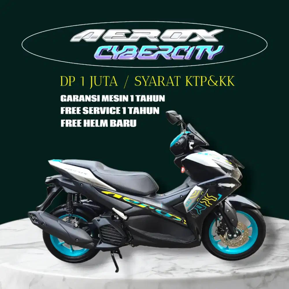 AEROX CYBERCITY KREDIT DP 1JUTA